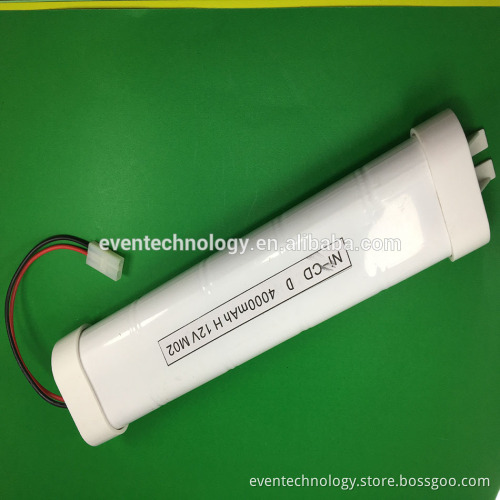 12V D 4000mAh Battery Pack For LED Tube/LED Tube Emergency Battery 3 Hours Battery Duration